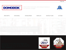 Tablet Screenshot of domodek.com